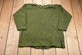 Vintage 1980s Houndstooth Knitted Sweater