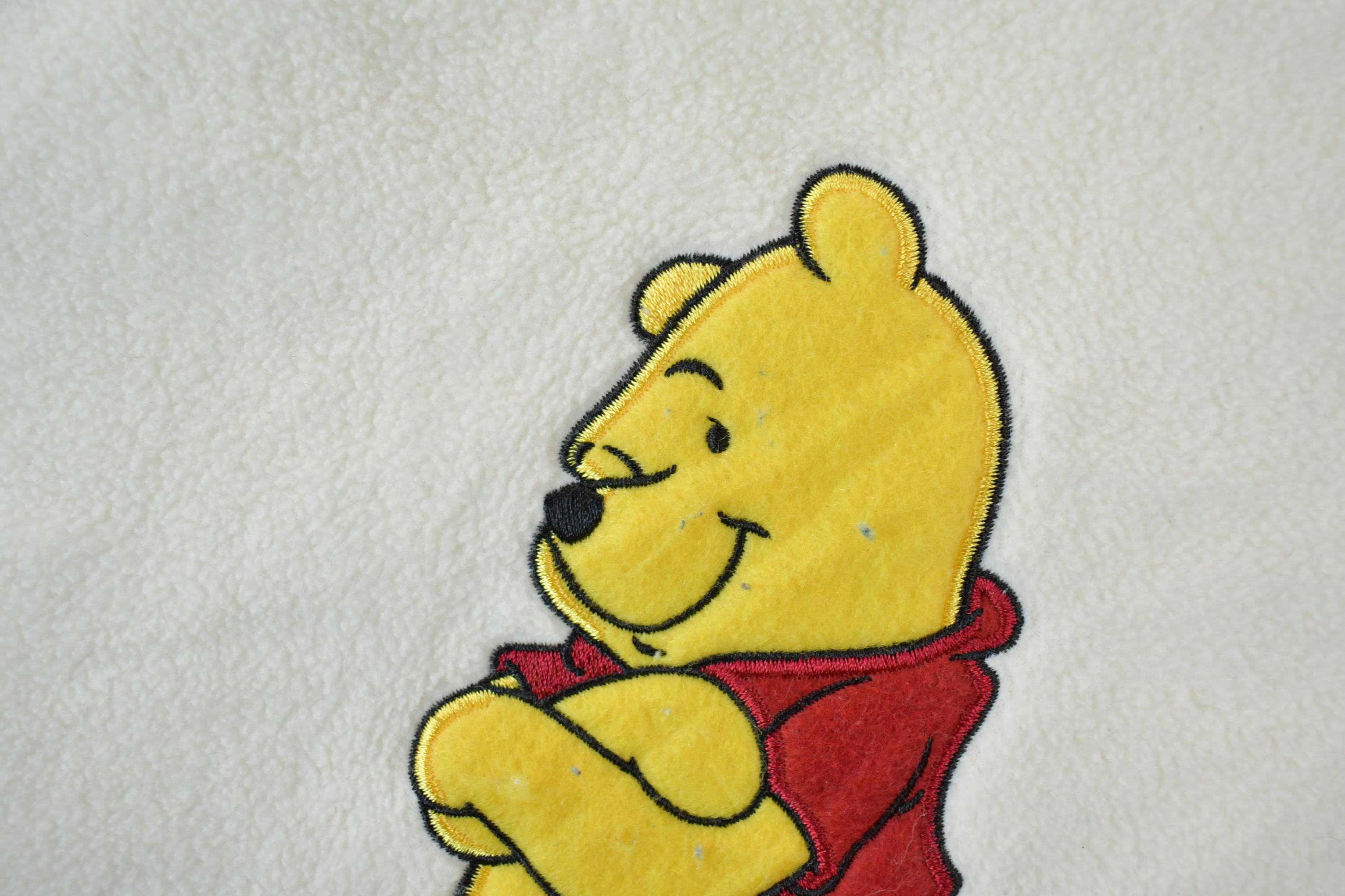 Vintage 1990s Pooh Bear Fleece Disney Crewneck