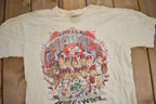 Vintage 1990 Cincinnati Reds Big Head World Series MLB Graphic T-Shirt