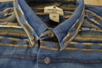 Vintage 2000s Western Pattern Button Down Flannel Shirt
