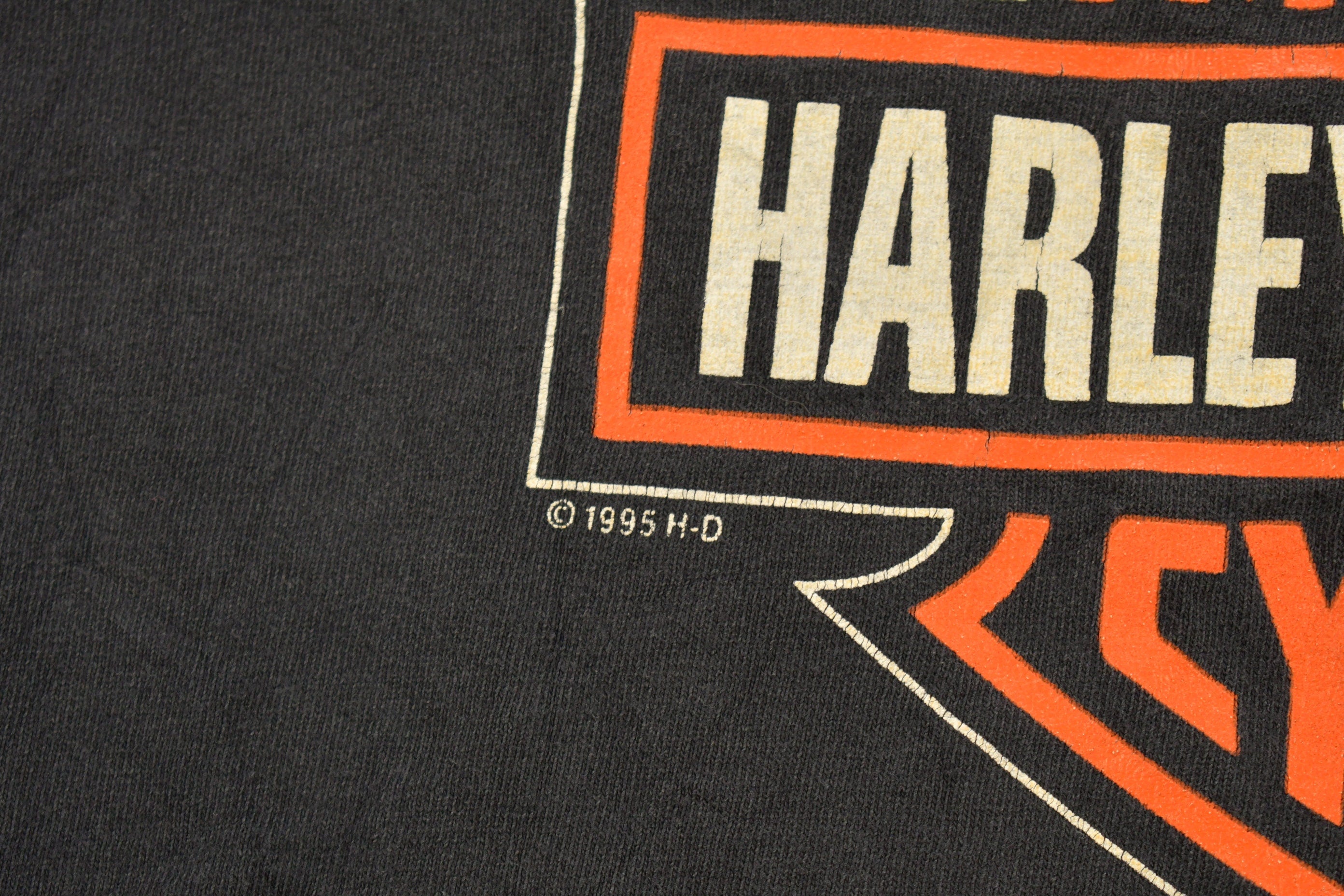 Vintage 1995 New Castle Harley Davidson Pennsylvania T-Shirt