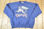 Vintage 1996 Dodger Grand Rapids Griffins University Crewneck Mens XL