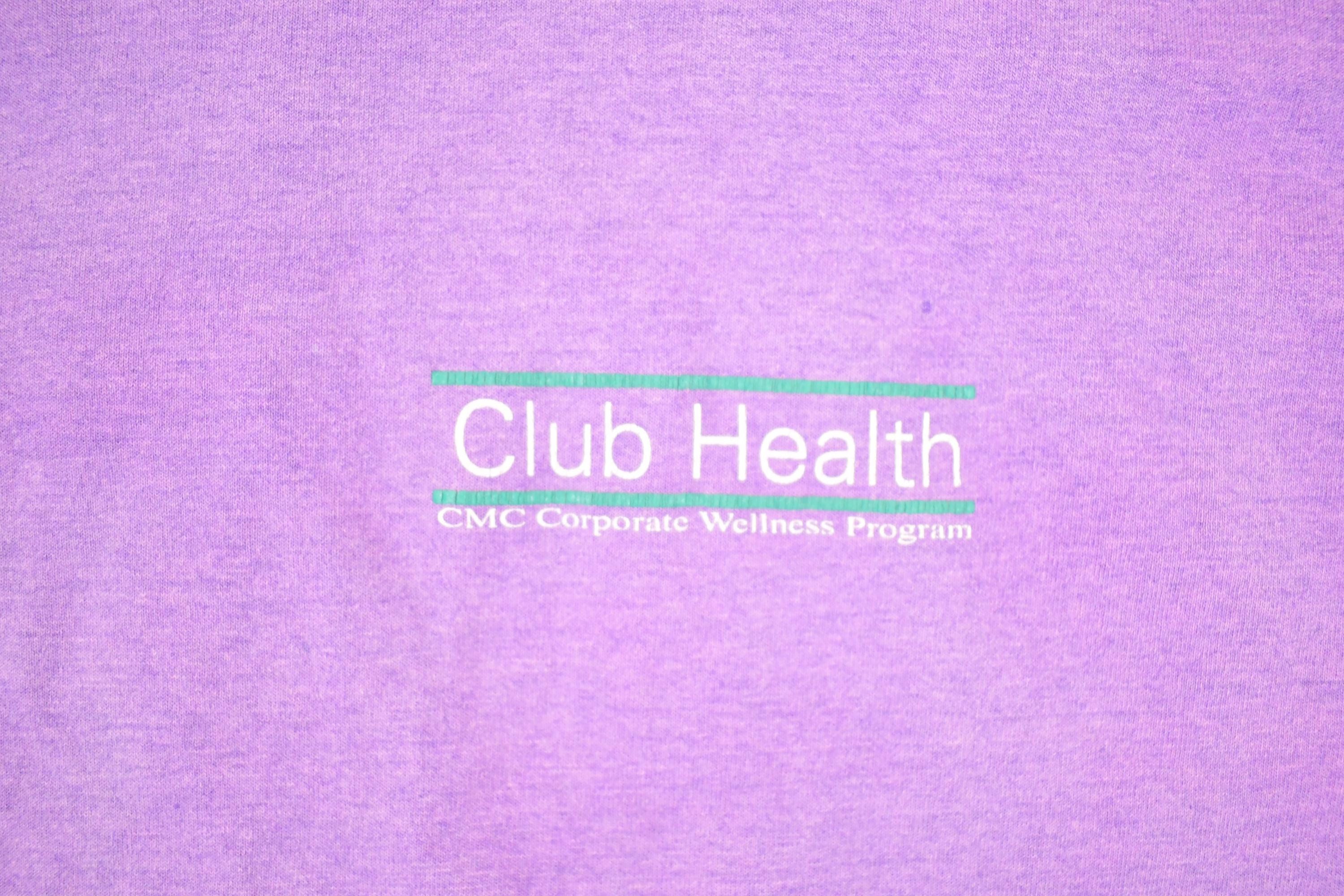 Vintage 1990s Club Health Souvenir Travel T-Shirt Men's L