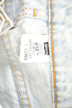 Vintage 1990s Levi's Light Wash 512 Jeans Size