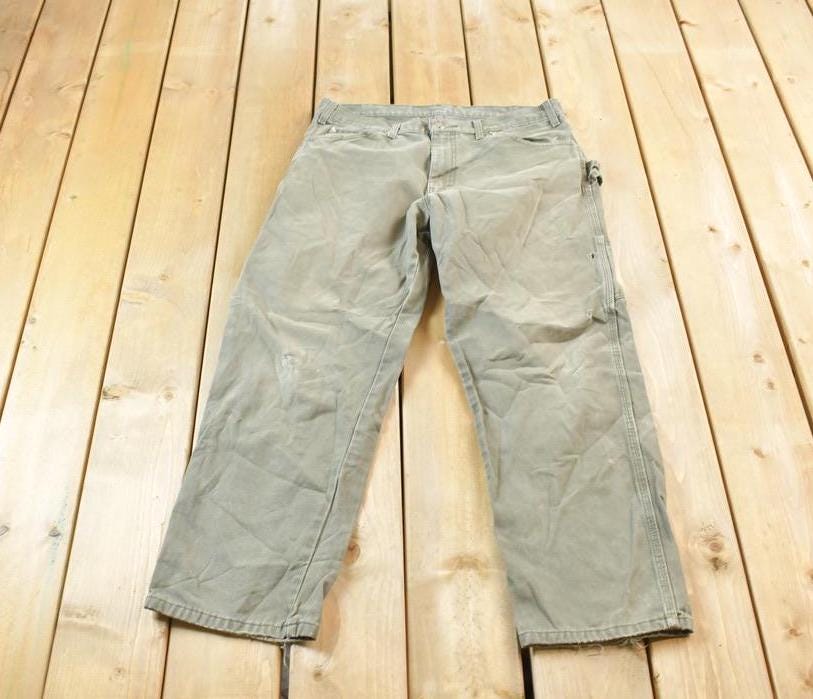 Vintage Y2K Dickie's Canvas Carpenter Pants Size 34 x 30