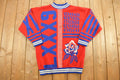 Vintage 1990s Maternity Wear 3D Knit Sweater