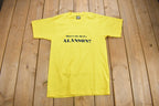 Vintage 1980s Where The Hell's Alanson Graphic T Shirt