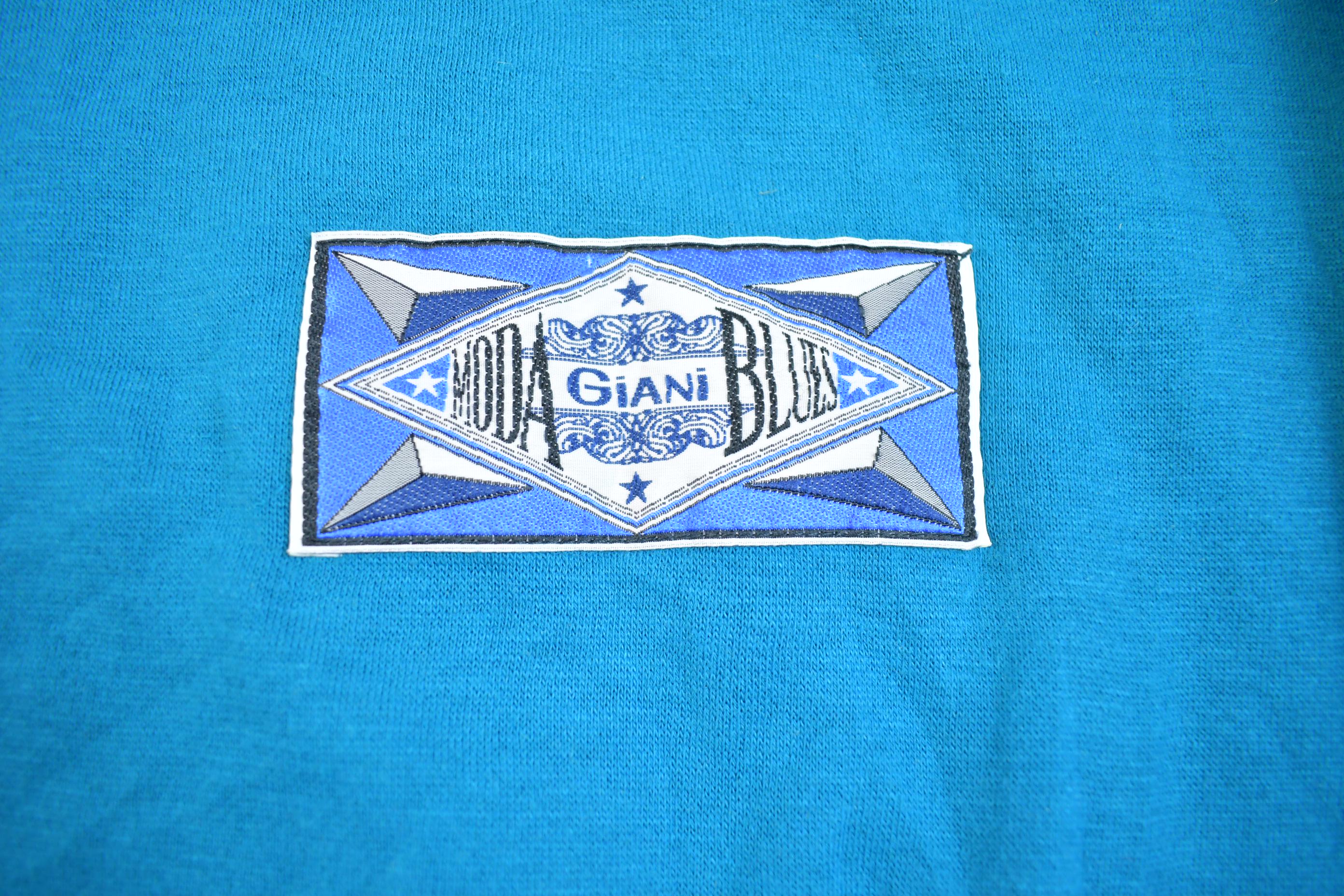 Vintage 1990s Moda Blues Embroidered Crewneck Sweatshirt