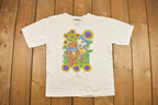 Vintage 90's Cute Bear Garden Animal T-Shirt