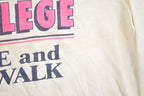 Vintage 1990s 4th Annual Trocaire College 5K Race Crewneck Long Sleeve Shirt