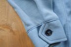 Vintage 1990s John Blair Blank Blue Button Up Shirt