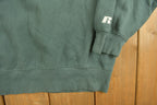 Vintage 1990s Russell Athletics Blank Green Crewneck Sweatshirt