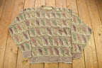 Vintage 1990s Crossings 3D Cable Knit Sweater