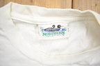 Vintage 1990s Northern Reflections Flowers For Sale Drawing Graphic T-Shirt