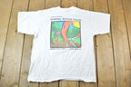 Vintage 1999 Florida Bicycle Safari Souvenir Single Stitch Graphic Print T-Shirt Made In USA