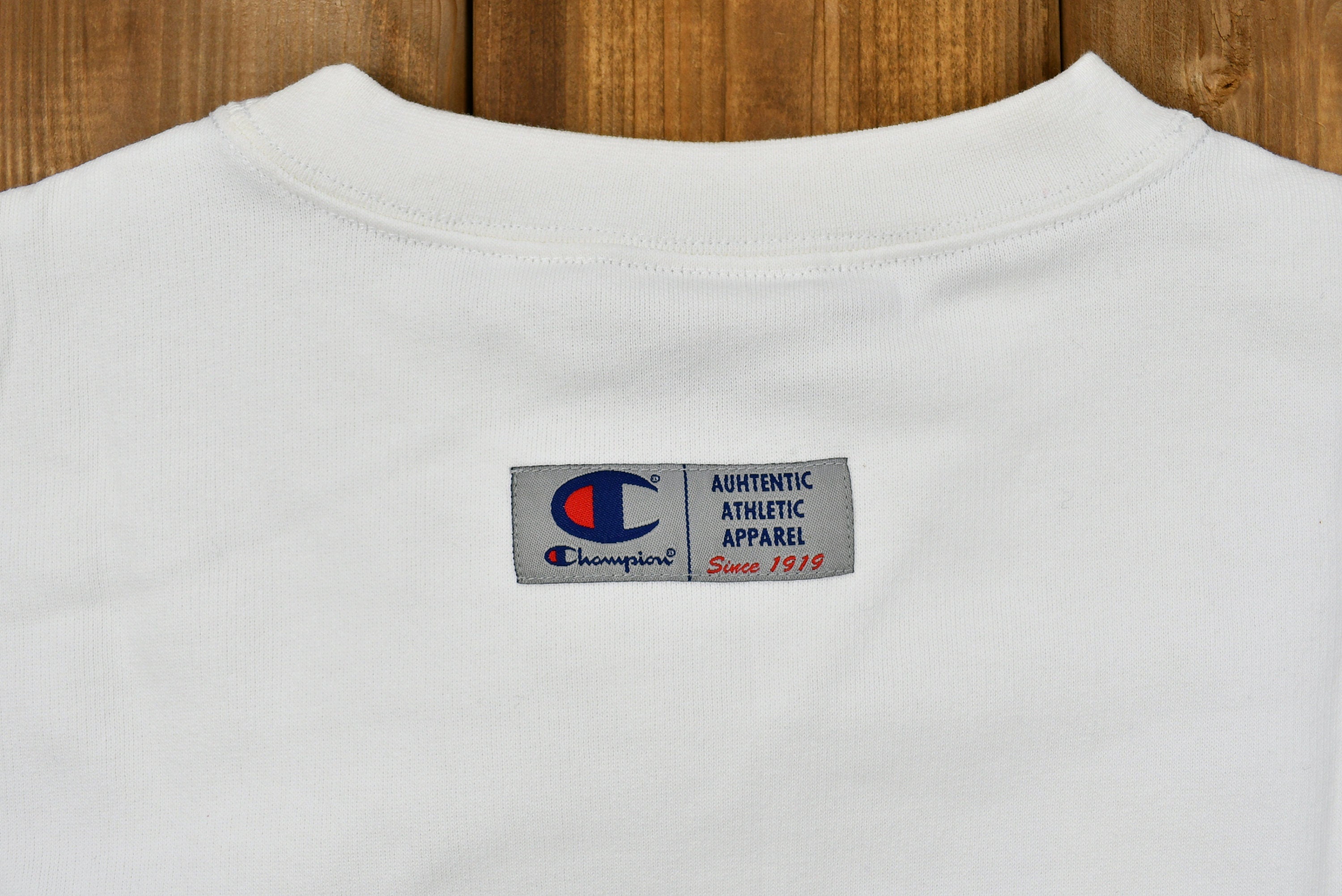 Vintage Deadstock Blank White Champion Sweatshirt