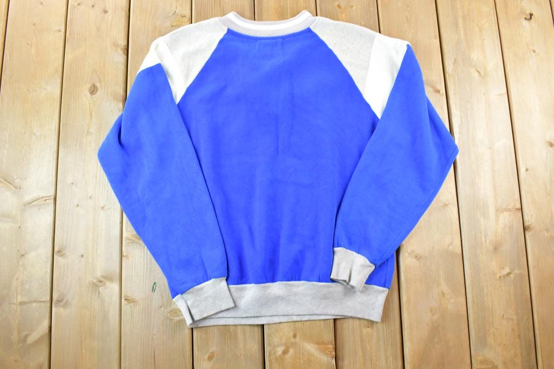Vintage 1980s Jaguar Quarter Button Outdoorsman Crewneck Sweatshirt