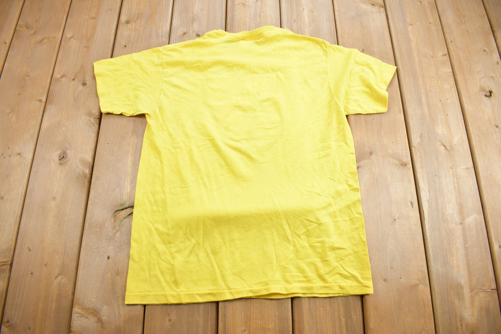 Vintage 1980s Columbus Bank One Marathon Official Graphic T Shirt