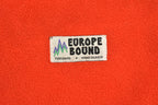 Vintage 1990s Europe Bound Full Zip Fleece Sweatshirt