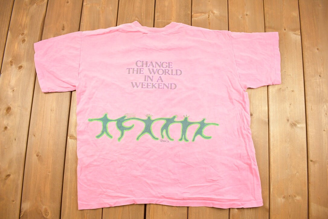 Vintage 1990 Dancing Group Graphic T Shirt