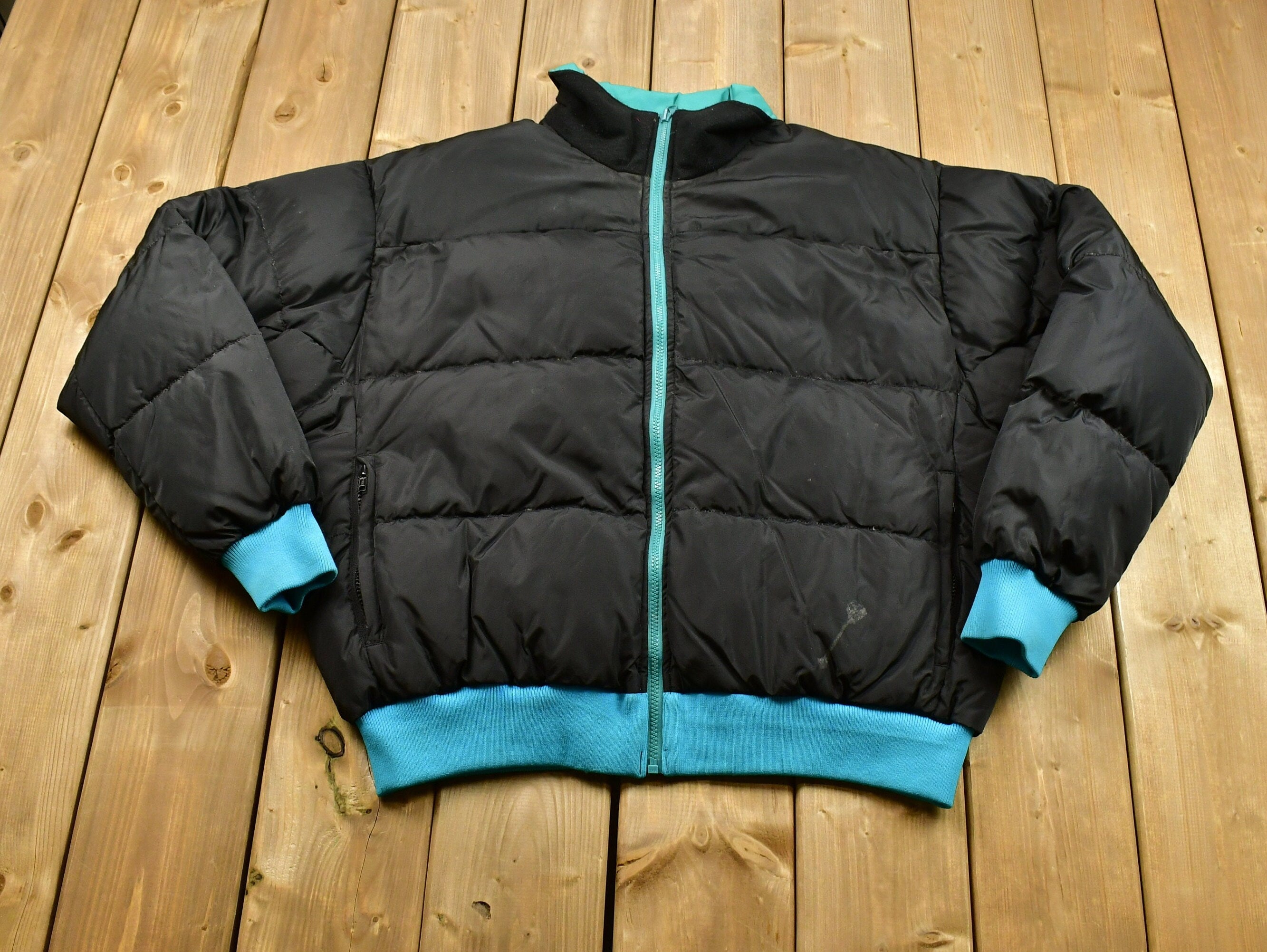 Vintage 1990s Columbia Sportswear Reversible Puffer Jacket