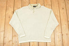 Vintage 1990s J Ferrar Quarter Button Shirt Men's M