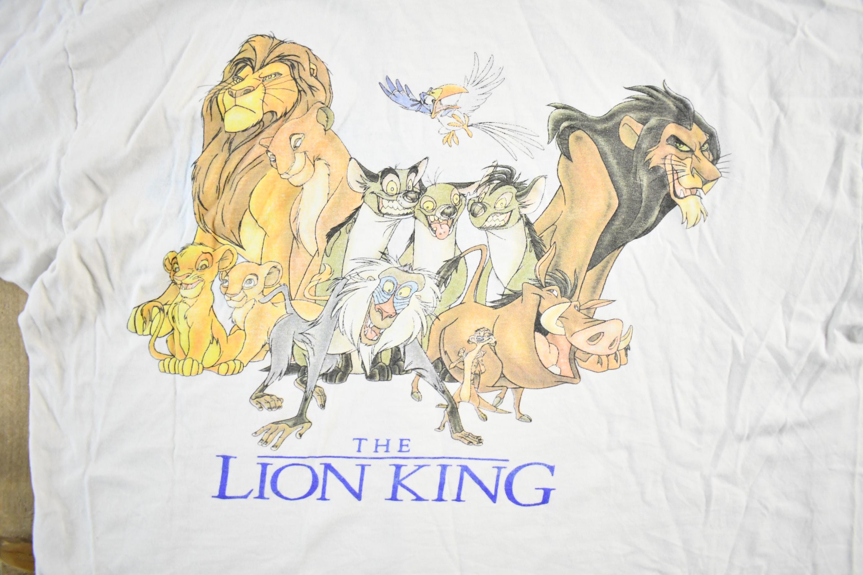 Vintage 1990s The Lion King The Movie T-Shirt Men's XL