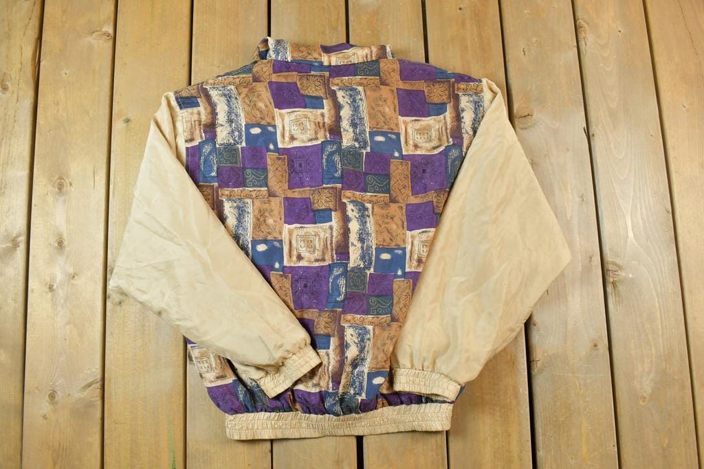Vintage 1990s Silk Her Active Apparel Windbreaker Spring Jacket