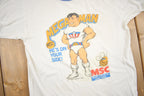 Vintage 1983 Mega Man MSC Ringer T-Shirt