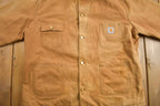 Vintage 1980s Carhartt Blanket Lined Chore Coat