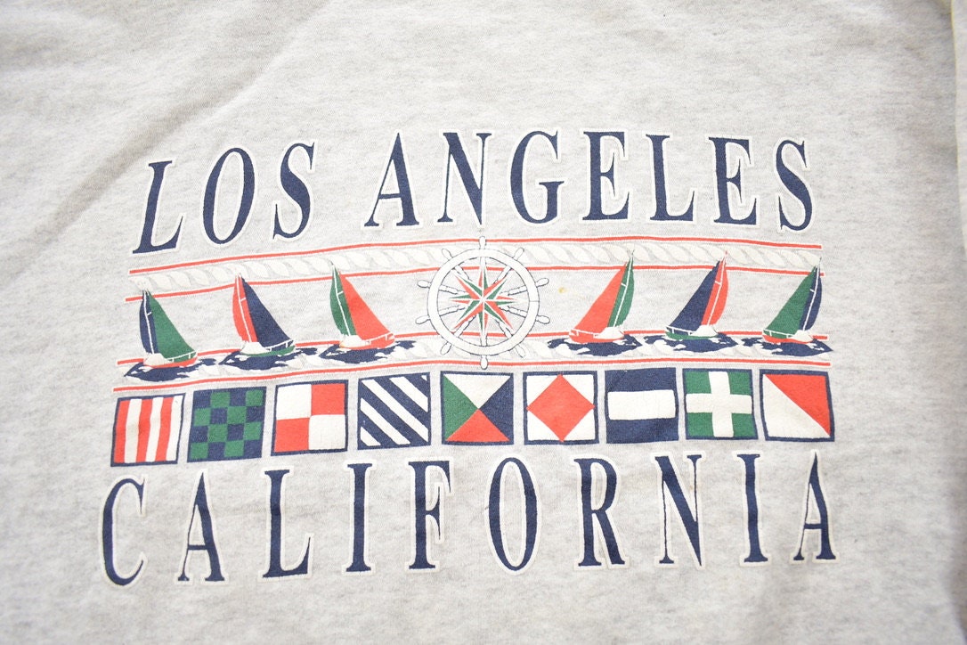 Vintage 1990s Los Angeles California Crewneck Lee Sweatshirt