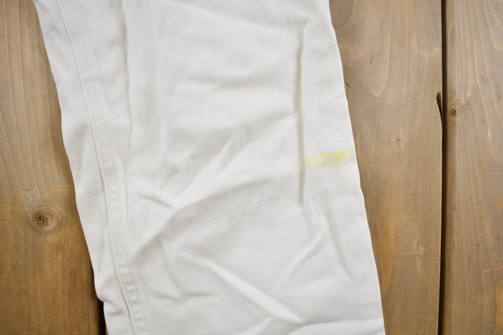 Vintage 1990s Ralph Lauren Polo Jeans White Denim Jeans Size 28 x 25