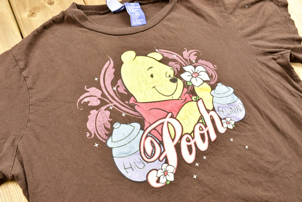 Naturally Distressed Vintage 1990s Winnie The Pooh Cartoon T-Shirt