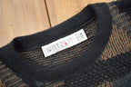 Vintage 1990s Jantzen Geometric Knit Crewneck Sweater