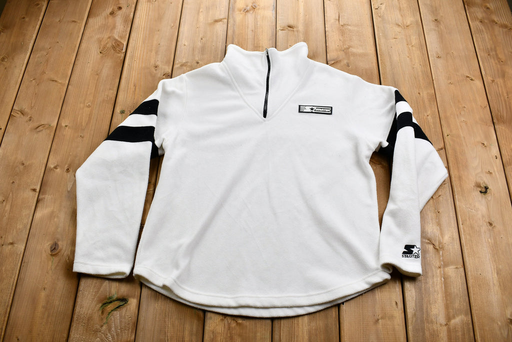 Vintage Starter Quarter-Zip Fleece Sweater