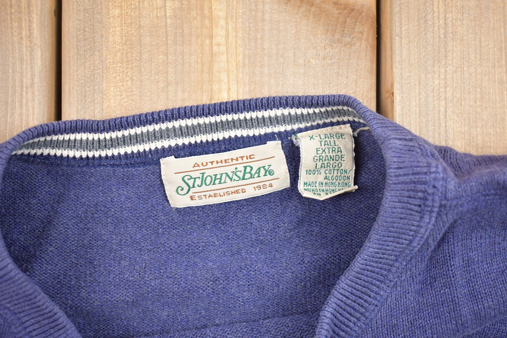 Vintage 1990s St. John's Bay Blank Crewneck Sweatshirt