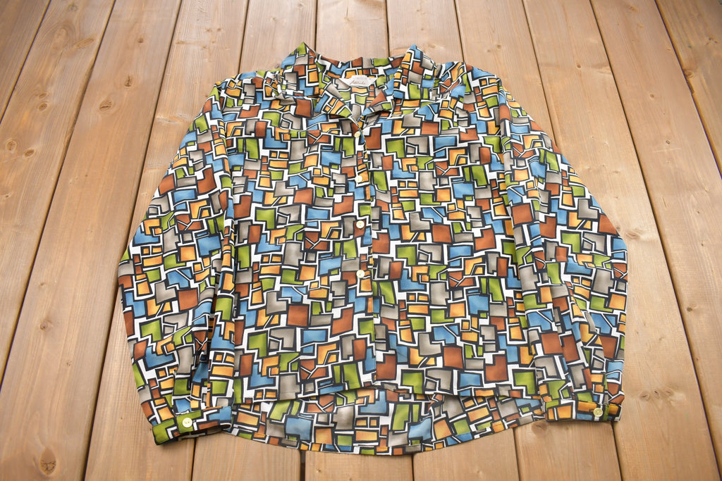 Vintage 1990s Attitudes Fashion Button Up Shirt