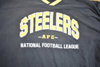Vintage 1990s NFL Pittsburgh Lee Sport Embroidered V-Neck Sweatshirt