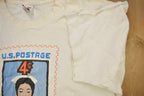 Vintage 1990s USPS Nursing Stamp Graphic T Shirt