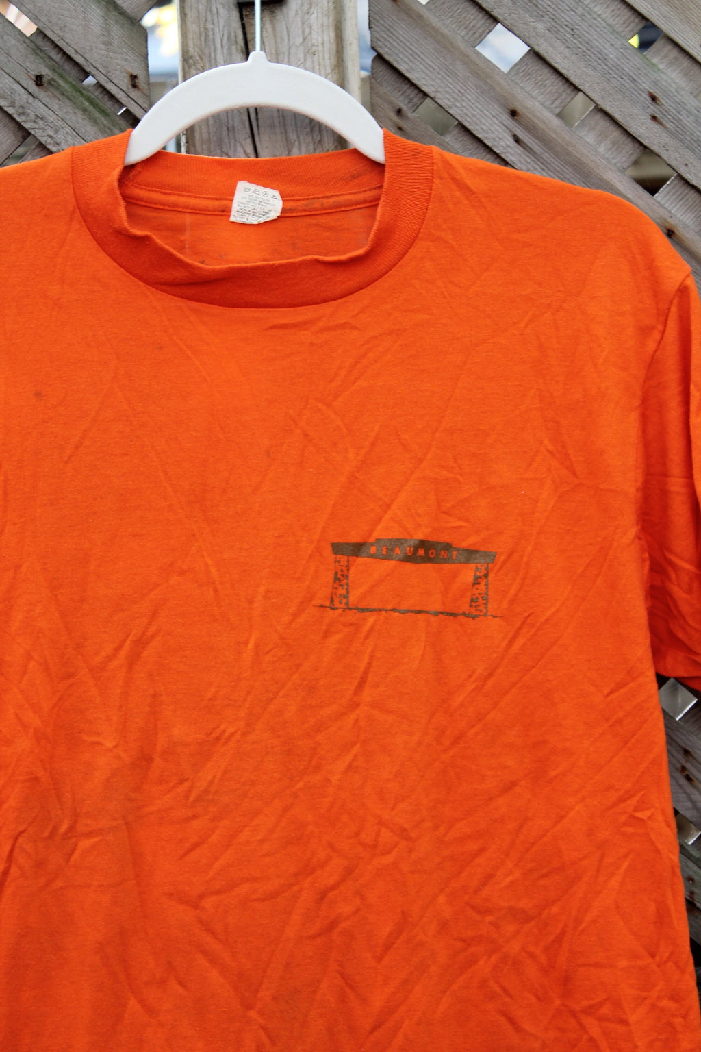 Vintage 1989 Beaumont Alberta Camping Graphic T Shirt