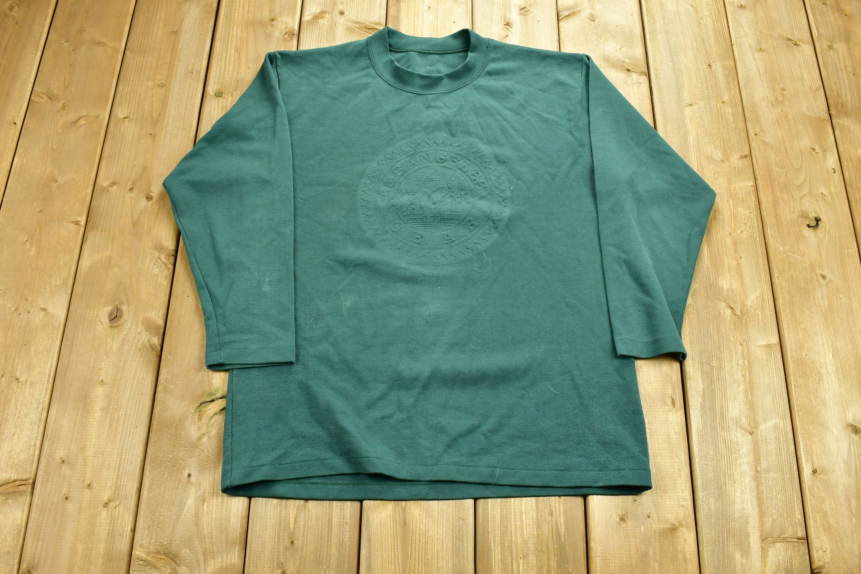Vintage 1990s Los Angeles Lagoon Gear Crewneck Sweatshirt