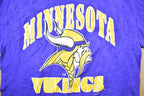 Vintage 1990s Randy Moss Minnesota Vikings NFL Graphic T-Shirt