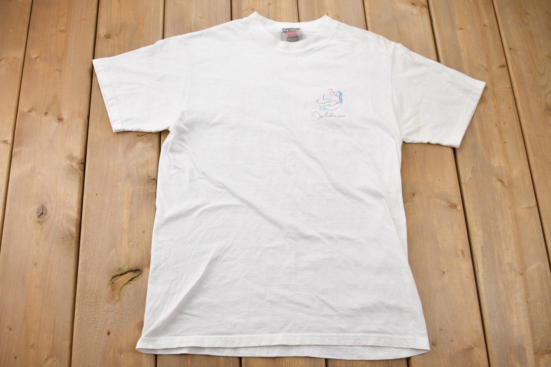 Vintage 1990s John Lennon Yoko Ono Band T-shirt