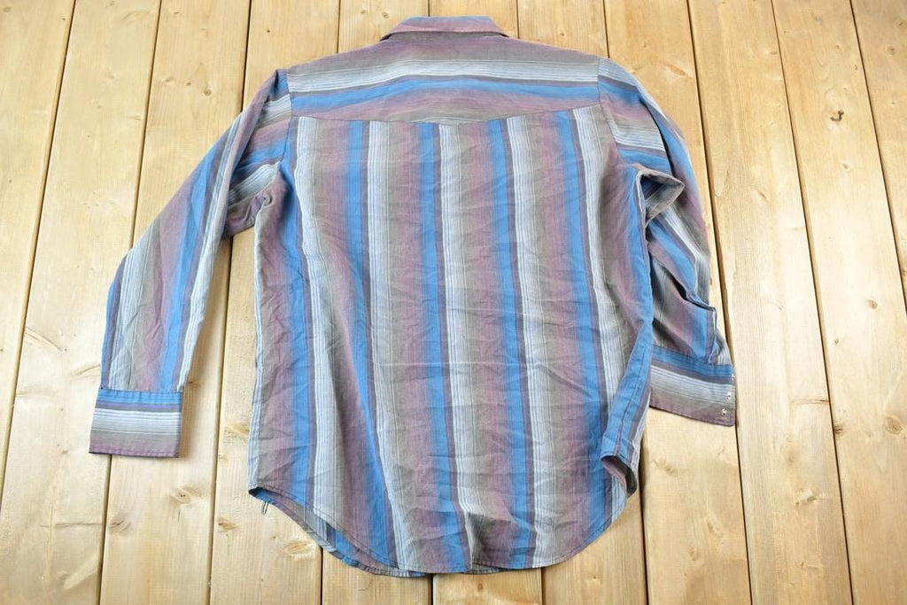 Vintage 1970s Outlaw Western Wear Button Up Shirt