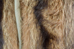 Vintage 1970s Full Length Racoon Fur Coat Made In USA
