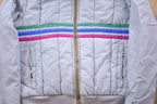 Vintage 1990s Striped Ski Puffer Jacket