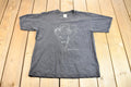 Vintage 1990s Lone Wolf Graphic Vancouver Canada Souvenir Travel T-Shirt / Streetwear / Nature T Shirt / Outdoorsman