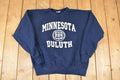 Vintage 1990s Minnesota Duluth University Crewneck Sweater Mens L