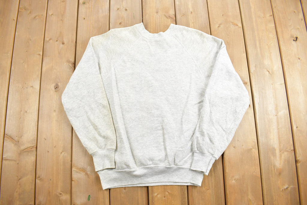 Vintage 1990s Embroidered L Crewneck Sweatshirt