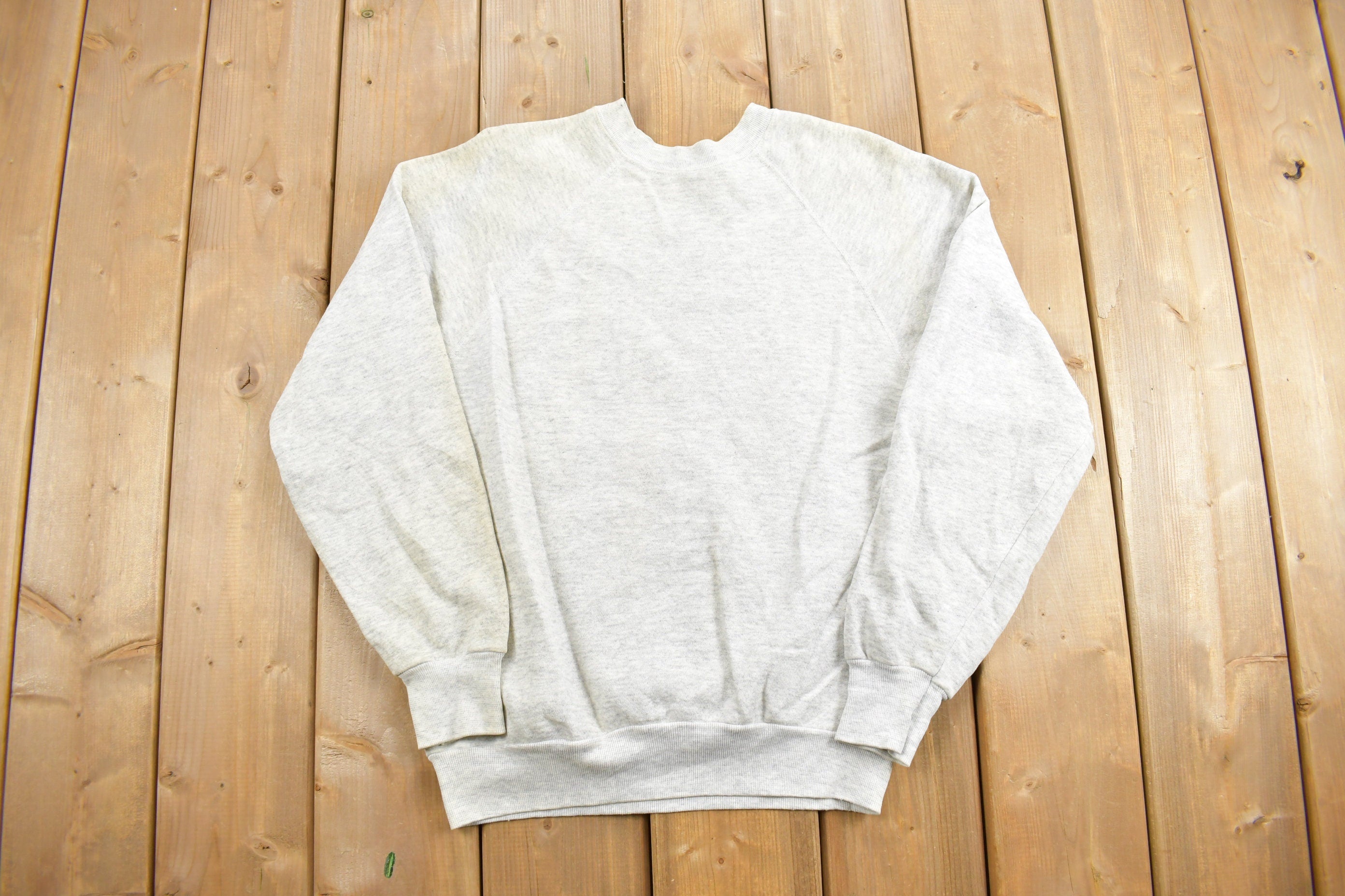 Vintage 1990s Embroidered L Crewneck Sweatshirt
